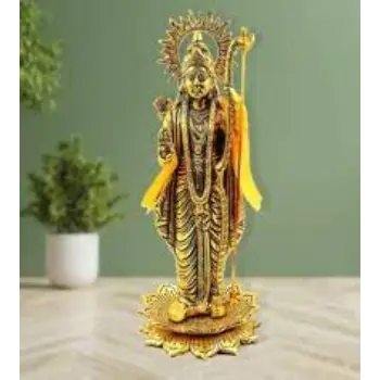 Metal God Rama Statue 